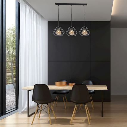 Luster na sajli NORMAN 1xE27/60W/230V