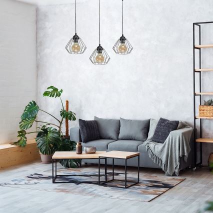 Luster na sajli NORMAN 1xE27/60W/230V