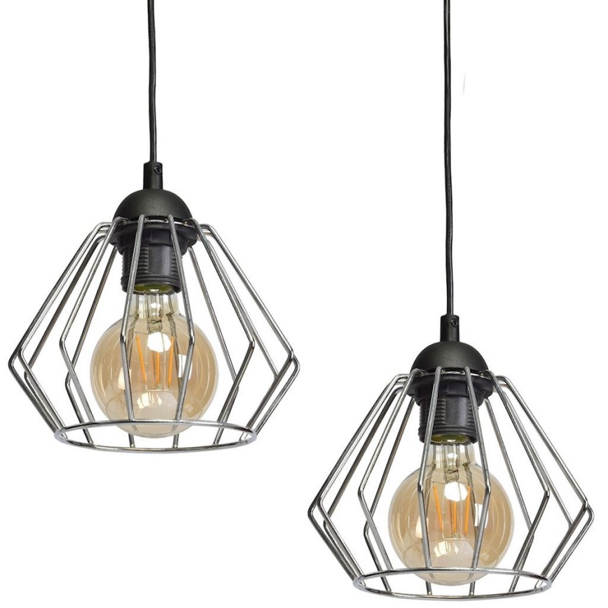 Luster na sajli NORMAN 1xE27/60W/230V