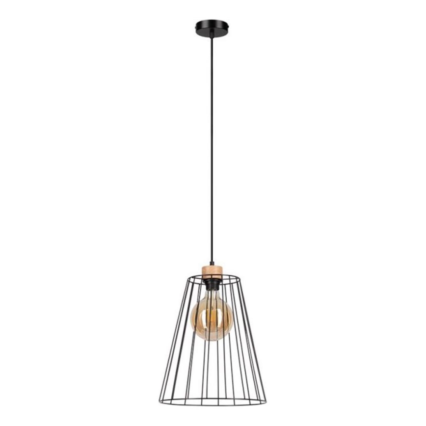 Luster na sajli ORAZIO 1xE27/60W/230V hrast