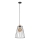 Luster na sajli ORAZIO 1xE27/60W/230V hrast