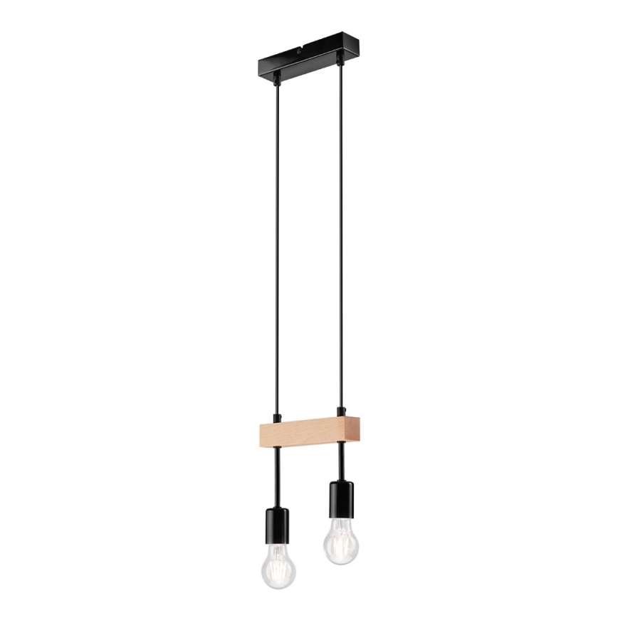 Luster na sajli ORAZIO 2xE27/60W/230V bukva