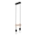 Luster na sajli ORAZIO 2xE27/60W/230V bukva