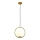 Luster na sajli ORBA 1xE27/15W/230V mesing