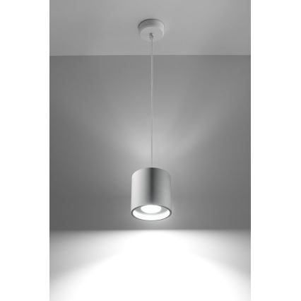 Luster na sajli ORBIS 1 1xGU10/40W/230V bijela