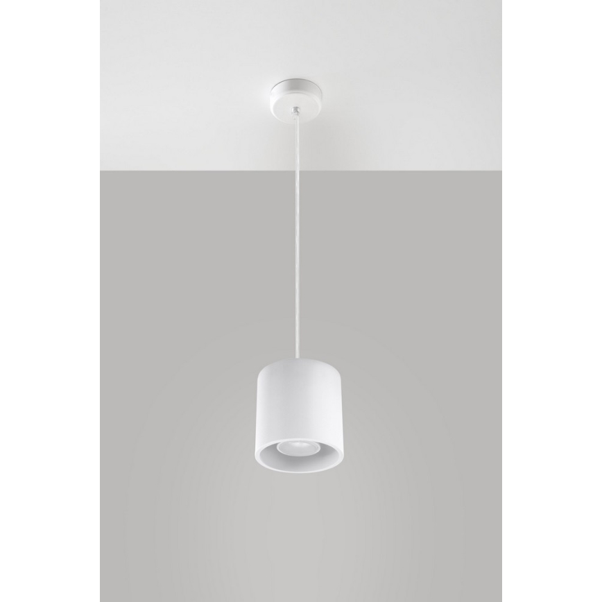 Luster na sajli ORBIS 1 1xGU10/40W/230V bijela
