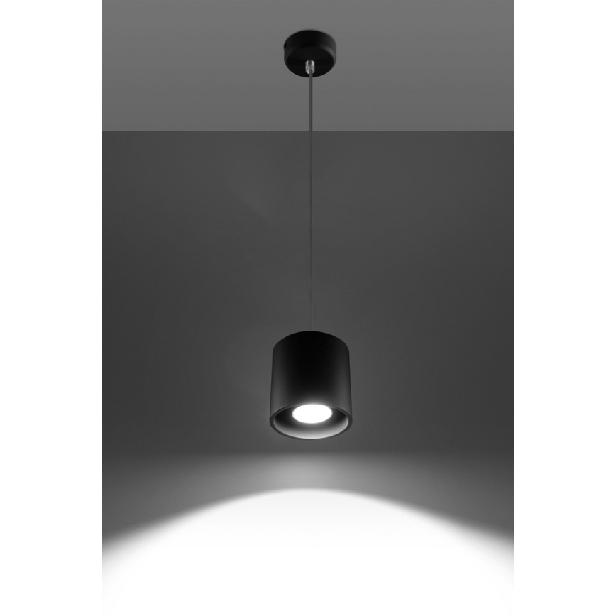Luster na sajli ORBIS 1 1xGU10/40W/230V crna
