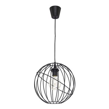 Luster na sajli ORBITA BLACK 1xE27/60W/230V