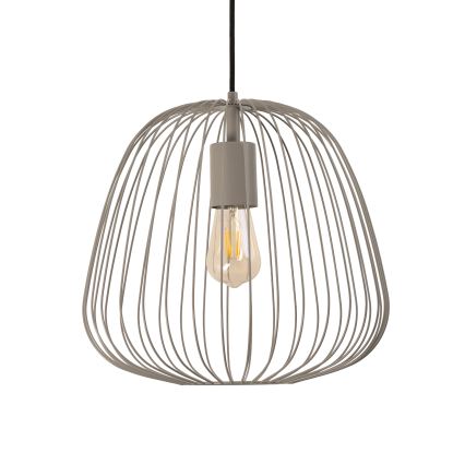 Luster na sajli OVELLA 1xE27/15W/230V Ø 36 cm, bež