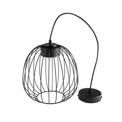 Luster na sajli OVELLA 1xGX53/10W/230V pr. 25 cm crna