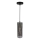 Luster na sajli PADOVA 1xE27/15W/230V crna
