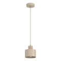 Luster na sajli PARKLA 1xE27/15W/230V bež