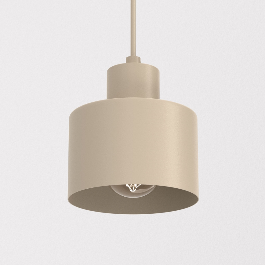Luster na sajli PARKLA 1xE27/15W/230V bež