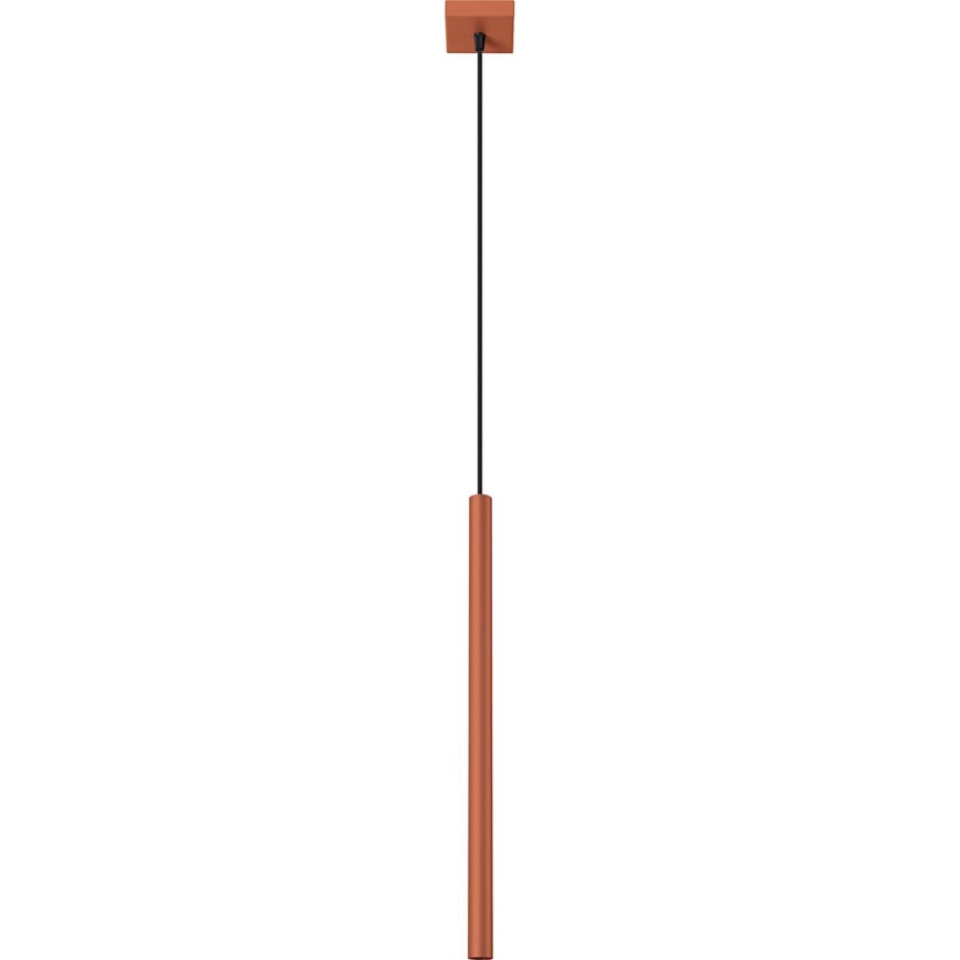 Luster na sajli PASTELO 1xG9/8W/230V crvena