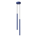 Luster na sajli PASTELO 2xG9/8W/230V plava