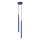 Luster na sajli PASTELO 2xG9/8W/230V plava