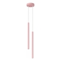 Luster na sajli PASTELO 2xG9/8W/230V ružičast
