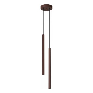 Luster na sajli PASTELO 2xG9/8W/230V smeđa