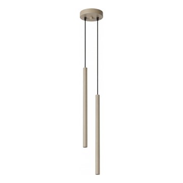 Luster na sajli PASTELO 2xG9/8W/230V taupe