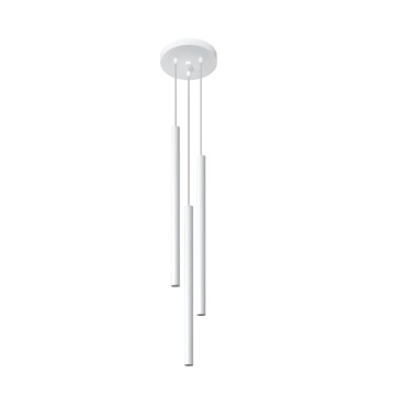 Luster na sajli PASTELO 3xG9/12W/230V bijela