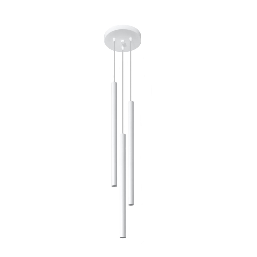 Luster na sajli PASTELO 3xG9/12W/230V bijela