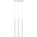 Luster na sajli PASTELO 3xG9/8W/230V krem