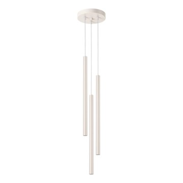 Luster na sajli PASTELO 3xG9/8W/230V krem
