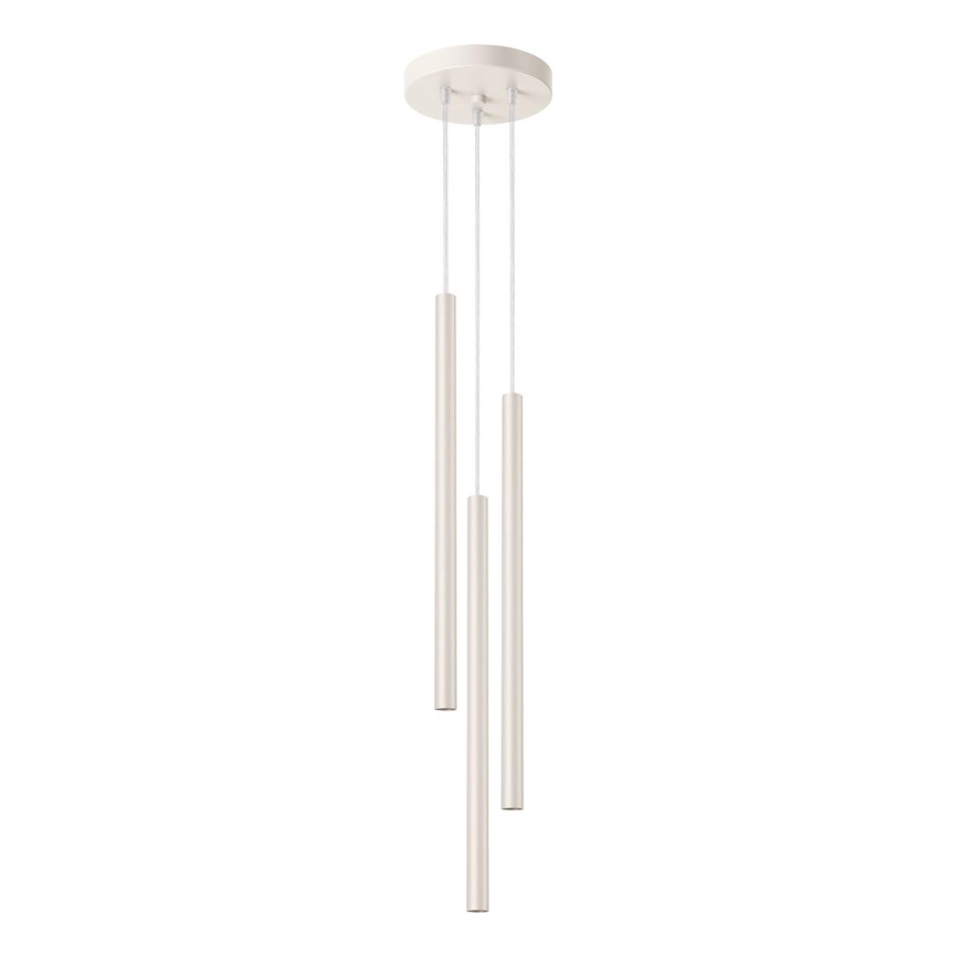 Luster na sajli PASTELO 3xG9/8W/230V krem