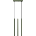 Luster na sajli PASTELO 3xG9/8W/230V zelena