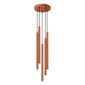 Luster na sajli PASTELO 5xG9/8W/230V crvena