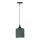 Luster na sajli PATTI 1xE27/60W/230V pr. 15 cm zelena