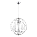 Luster na sajli PIKO 3xE14/10W/230V sjajni krom