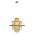 Luster na sajli PINCHOS 1xE27/40W/230V pr. 45 cm bambus