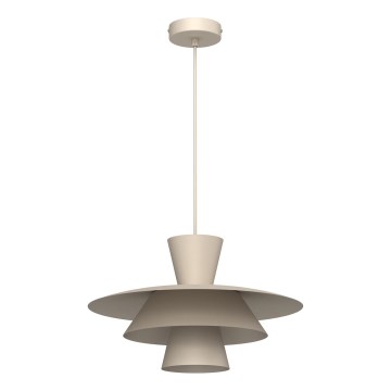 Luster na sajli PLATO 1xE27/15W/230V bež