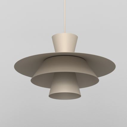 Luster na sajli PLATO 1xE27/15W/230V bež