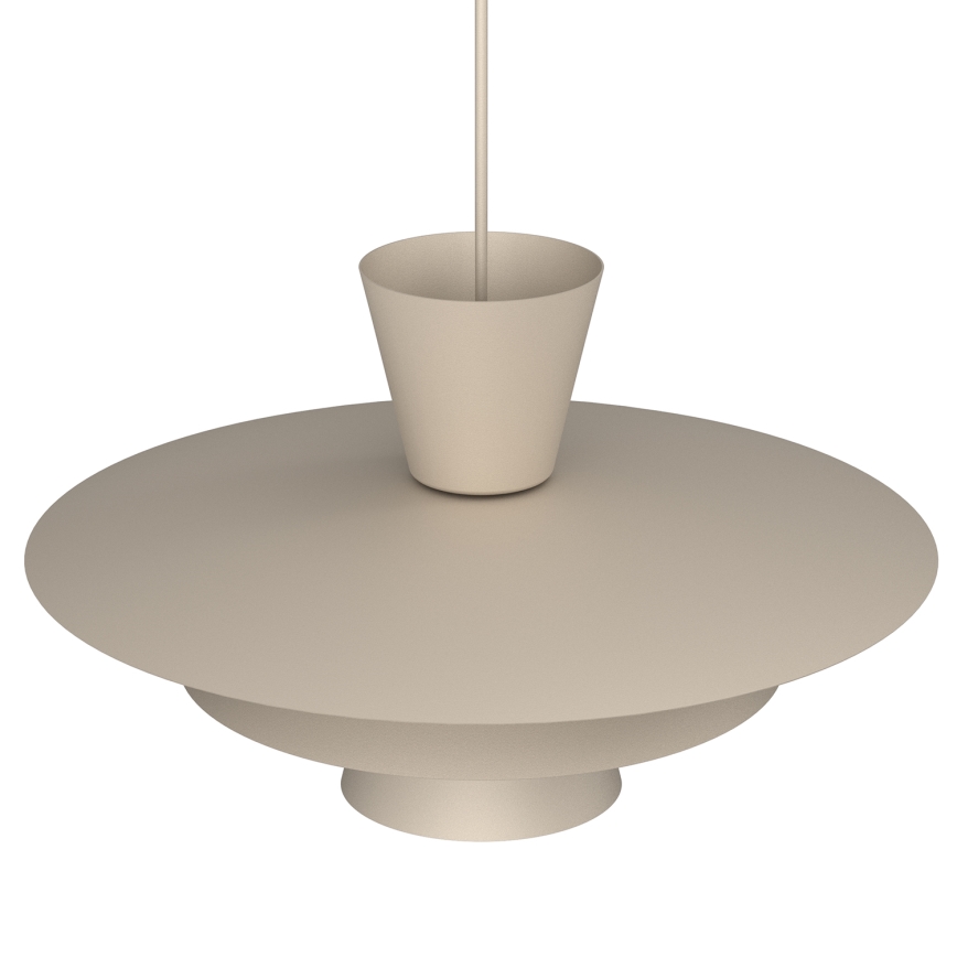 Luster na sajli PLATO 1xE27/15W/230V bež