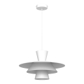 Luster na sajli PLATO 1xE27/15W/230V bijela