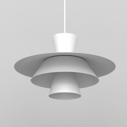 Luster na sajli PLATO 1xE27/15W/230V bijela