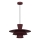 Luster na sajli PLATO 1xE27/15W/230V bordo