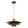 Luster na sajli PLATO 1xE27/15W/230V mesing/zlatna