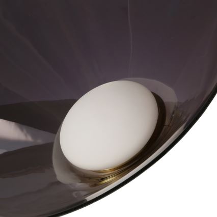 Luster na sajli PRESTO 1xGX53/10W/230V Ø 50 cm zlatna/dimno-siva