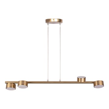Luster na sajli PUNTO 4xGX53/12W/230V zlatna
