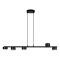 Luster na sajli PUNTO 5xGX53/12W/230V crna