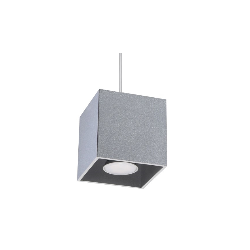 Luster na sajli QUAD 1 1xGU10/40W/230V siva