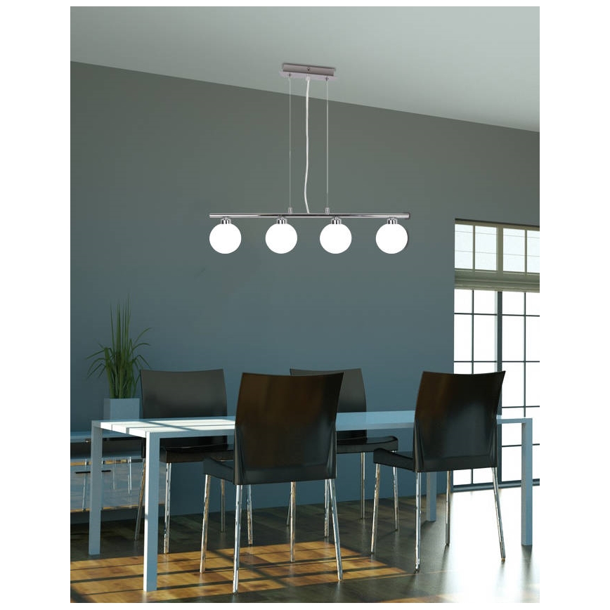 Luster na sajli RAISA 4xG9/40W/230V sjajni krom