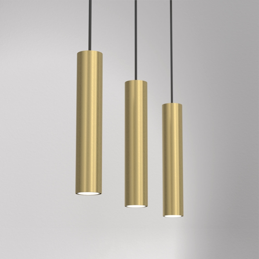 Luster na sajli RAITO 3xGU10/8W/230V mesing