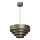 Luster na sajli RINGS 1xE27/15W/230V mesing