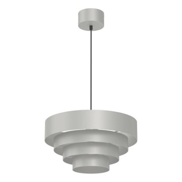 Luster na sajli RINGS 1xE27/15W/230V sjajni krom