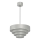 Luster na sajli RINGS 1xE27/15W/230V sjajni krom