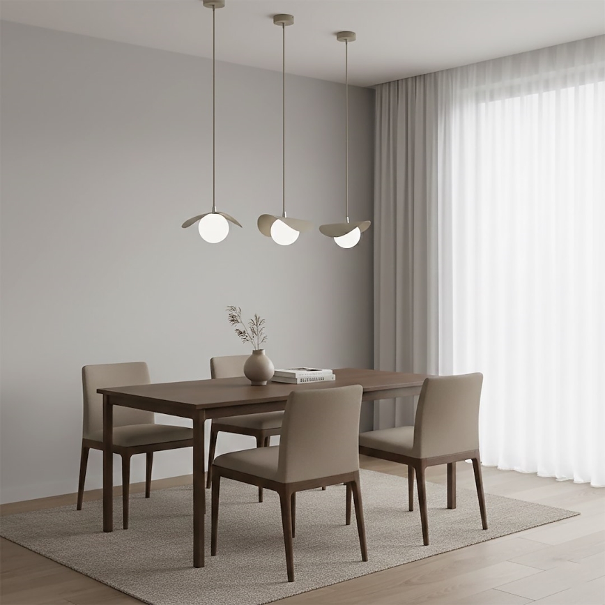 Luster na sajli RITUAL 1xG9/8W/230V bež